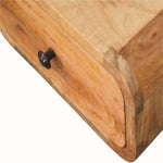 Bokel Home Bedside Tables Babu Wall Mounted Bedside Table, Small - Natural