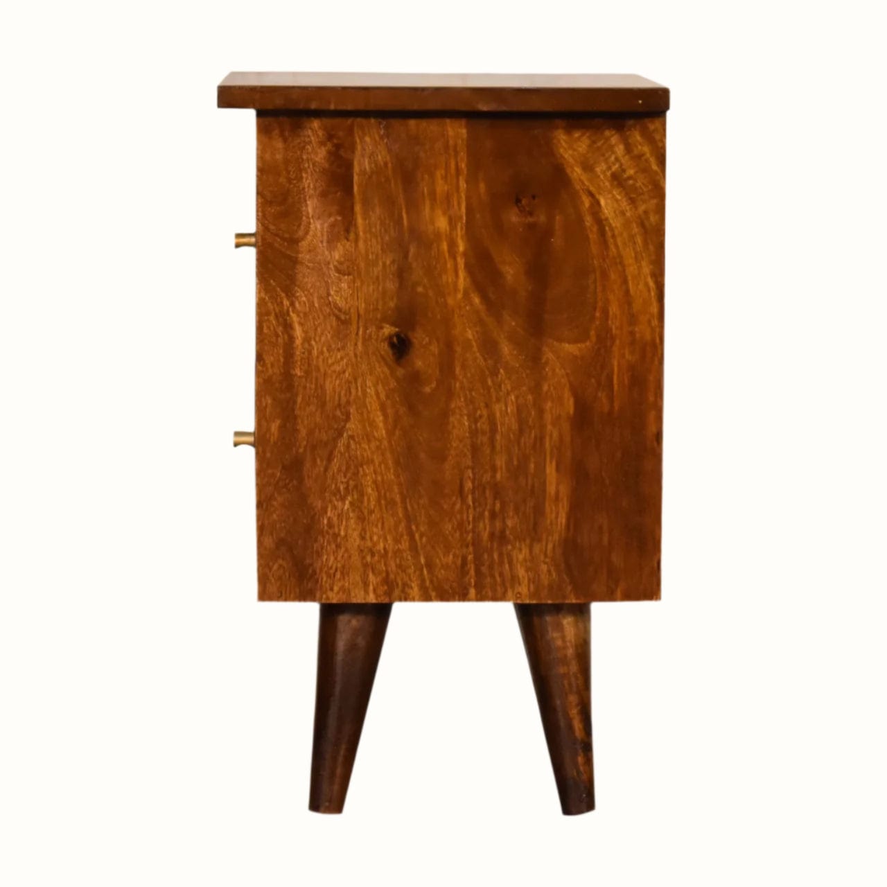 Bokel Home Bedside Tables Cline Bedside Table - Chestnut