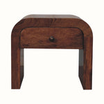 Bokel Home Bedside Tables Eden 1 Drawer Bedside - Honey Caramel