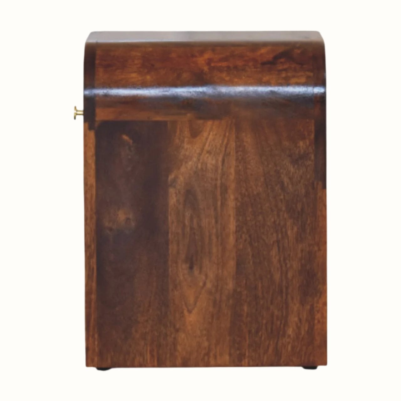 Bokel Home Bedside Tables Eden Bedside Table, Small - Chestnut