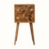 Bokel Home Bedside Tables Felix Bedside Table, Small - Natural