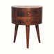 Bokel Home Bedside Tables Fernald Tripod Bedside - Chestnut