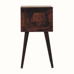 Bokel Home Bedside Tables Fogel 2 Drawer Bedside Table, Mini - California Walnut