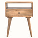 Bokel Home Bedside Tables Fogel Open Bedside Table - Natural