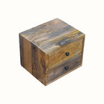 Bokel Home Bedside Tables Fogel Wall Mounted Bedside Table, Small - Natural