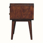 Bokel Home Bedside Tables Hamade Bedside Table, Medium - California Walnut