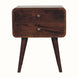 Bokel Home Bedside Tables Hamade Bedside Table, Medium - California Walnut