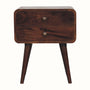 Bokel Home Bedside Tables Hamade Bedside Table, Medium - California Walnut