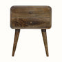 Bokel Home Bedside Tables Hamade Bedside Table, Medium - Grey Wash