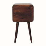 Bokel Home Bedside Tables Hamade Bedside Table, Small - California Walnut