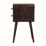 Bokel Home Bedside Tables Hamade Bedside Table, Small - California Walnut