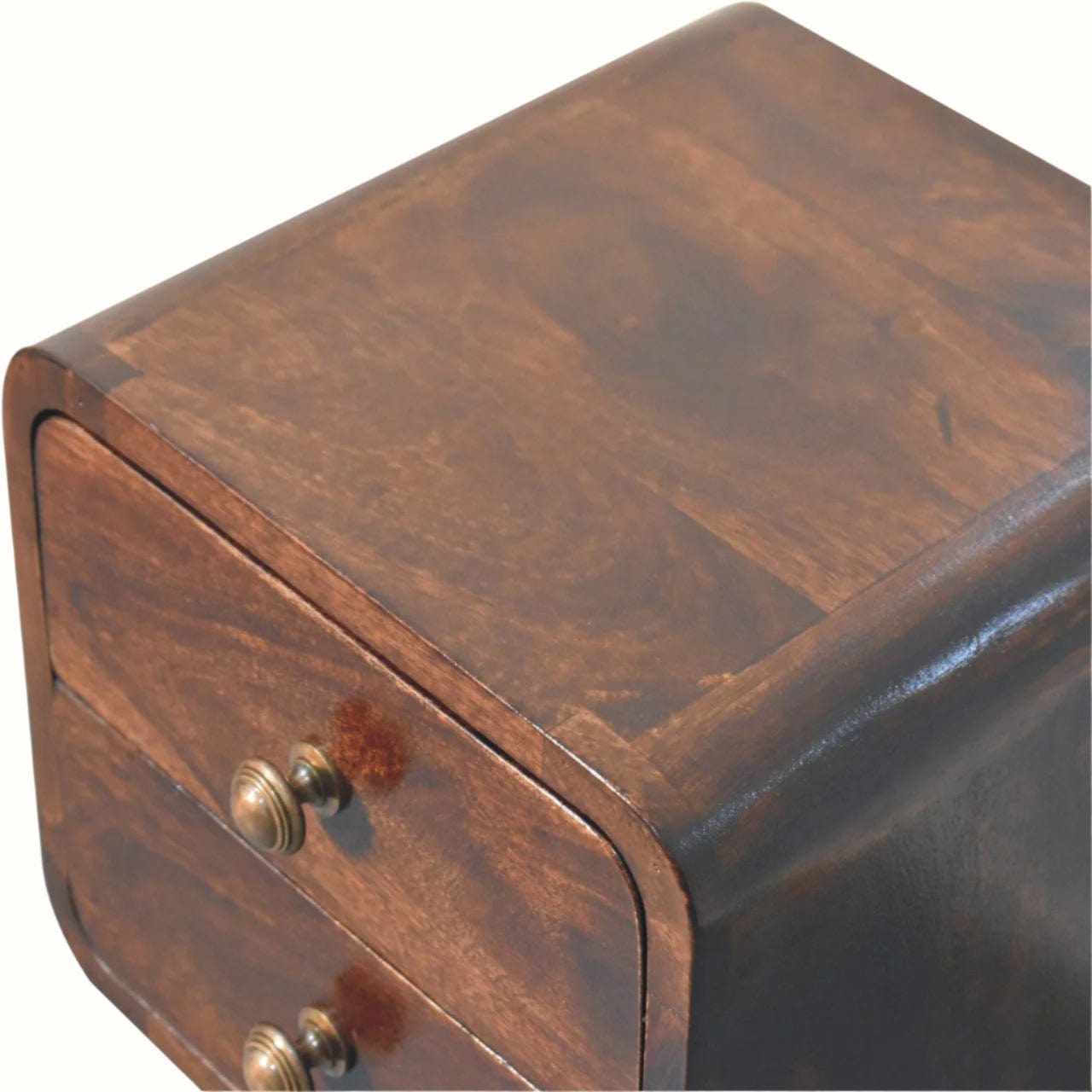 Bokel Home Bedside Tables Hamade Bedside Table, Small - California Walnut