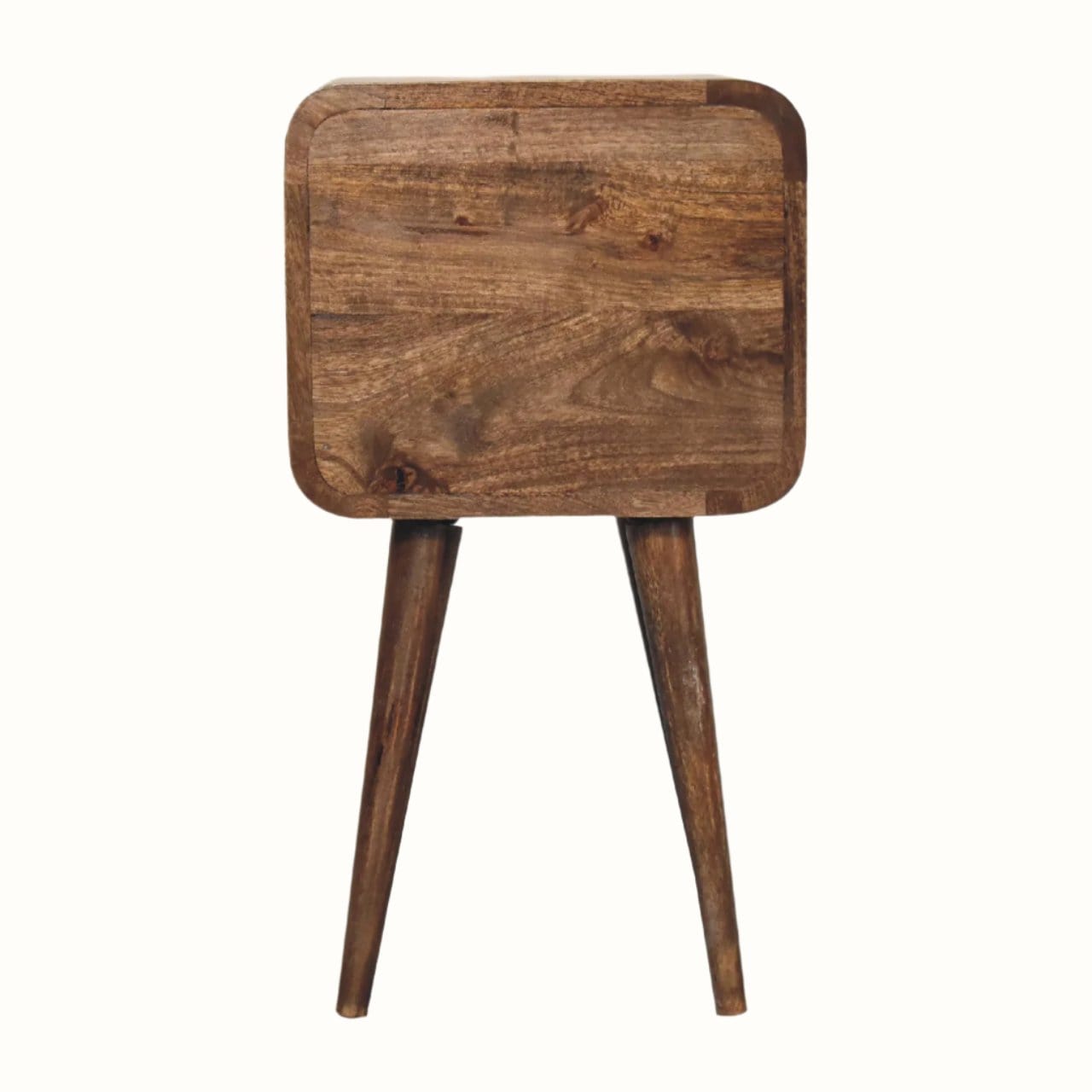 Bokel Home Bedside Tables Hamade Bedside Table, Small - Grey Wash