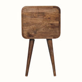 Bokel Home Bedside Tables Hamade Bedside Table, Small - Grey Wash