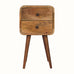 Bokel Home Bedside Tables Hamade Bedside Table, Small - Natural
