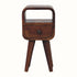 Bokel Home Bedside Tables Hamade Open Bedside Table, Mini - Chestnut