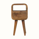 Bokel Home Bedside Tables Hamade Open Bedside Table, Mini - Natural
