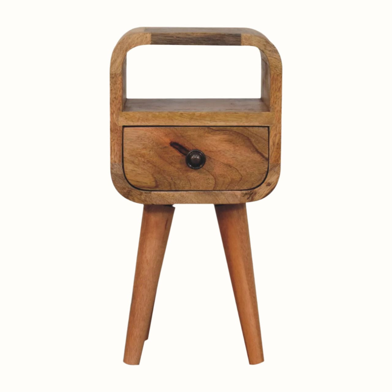 Bokel Home Bedside Tables Hamade Open Bedside Table, Mini - Natural