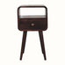 Bokel Home Bedside Tables Hamade Open Bedside Table, Small - California Walnut