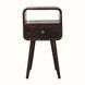 Bokel Home Bedside Tables Hamade Open Bedside Table, Small - California Walnut