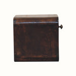 Bokel Home Bedside Tables Hamade Open Wall-Mounted Bedside Table, Small - California Walnut