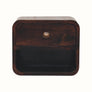 Bokel Home Bedside Tables Hamade Open Wall-Mounted Bedside Table, Small - California Walnut