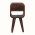 Bokel Home Bedside Tables Hamade Reverse Open Bedside Table, Mini - Chestnut