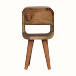 Bokel Home Bedside Tables Hamade Reverse Open Bedside Table, Mini - Natural