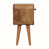 Bokel Home Bedside Tables Hamade Reverse Open Bedside Table, Mini - Natural