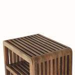 Bokel Home Bedside Tables Jalla Wall Mounted Bedside, Medium  - Natural