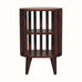 Bokel Home Bedside Tables Kimber 2 Shelf Bedside Table - Chestnut