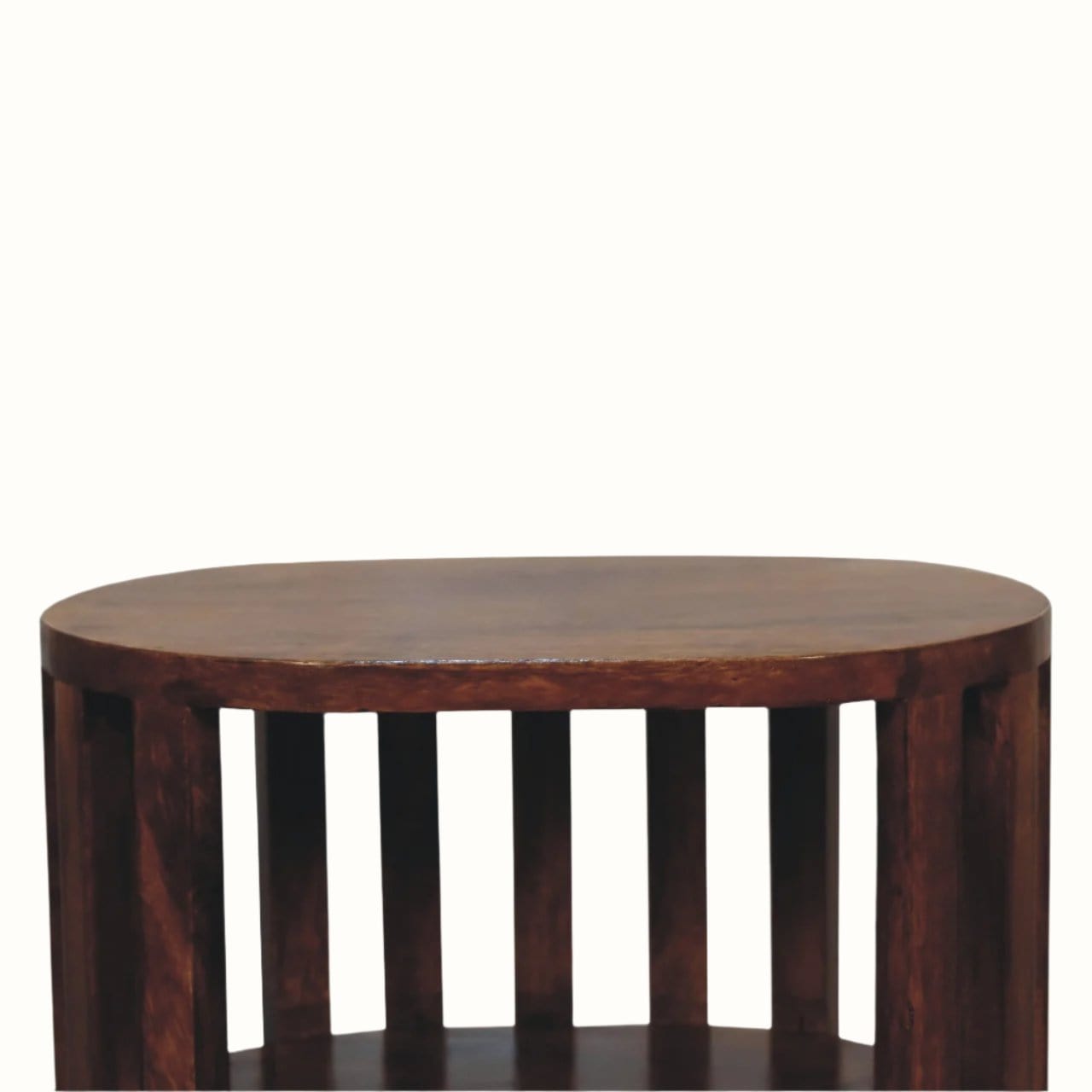 Bokel Home Bedside Tables Kimber 2 Shelf Bedside Table - Chestnut