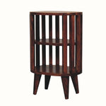 Bokel Home Bedside Tables Kimber 2 Shelf Bedside Table - Chestnut