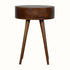 Bokel Home Bedside Tables Lauro Bedside Table - Chestnut