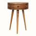 Bokel Home Bedside Tables Lauro Semi Circle Bedside Table - Natural