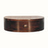 Bokel Home Bedside Tables Lauro Wall Mounted Bedside Table - California Walnut