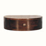 Bokel Home Bedside Tables Lauro Wall Mounted Bedside Table - California Walnut