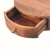 Bokel Home Bedside Tables Lauro Wall Mounted Bedside Table - Honey Caramel