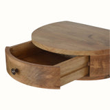 Bokel Home Bedside Tables Lauro Wall Mounted Bedside Table - Natural