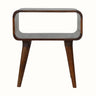 Bokel Home Bedside Tables Leckie Bedside Table, Medium - Chestnut