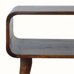 Bokel Home Bedside Tables Leckie Bedside Table, Medium - Chestnut