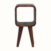 Bokel Home Bedside Tables Leckie Bedside Table, Mini - Chestnut
