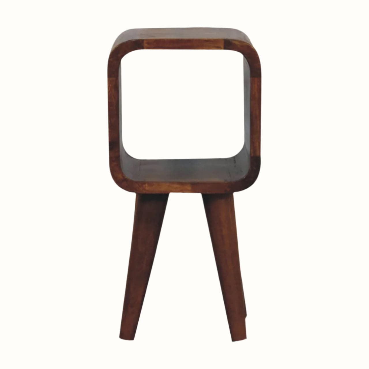 Bokel Home Bedside Tables Leckie Bedside Table, Mini - Chestnut