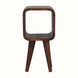 Bokel Home Bedside Tables Leckie Bedside Table, Mini - Chestnut