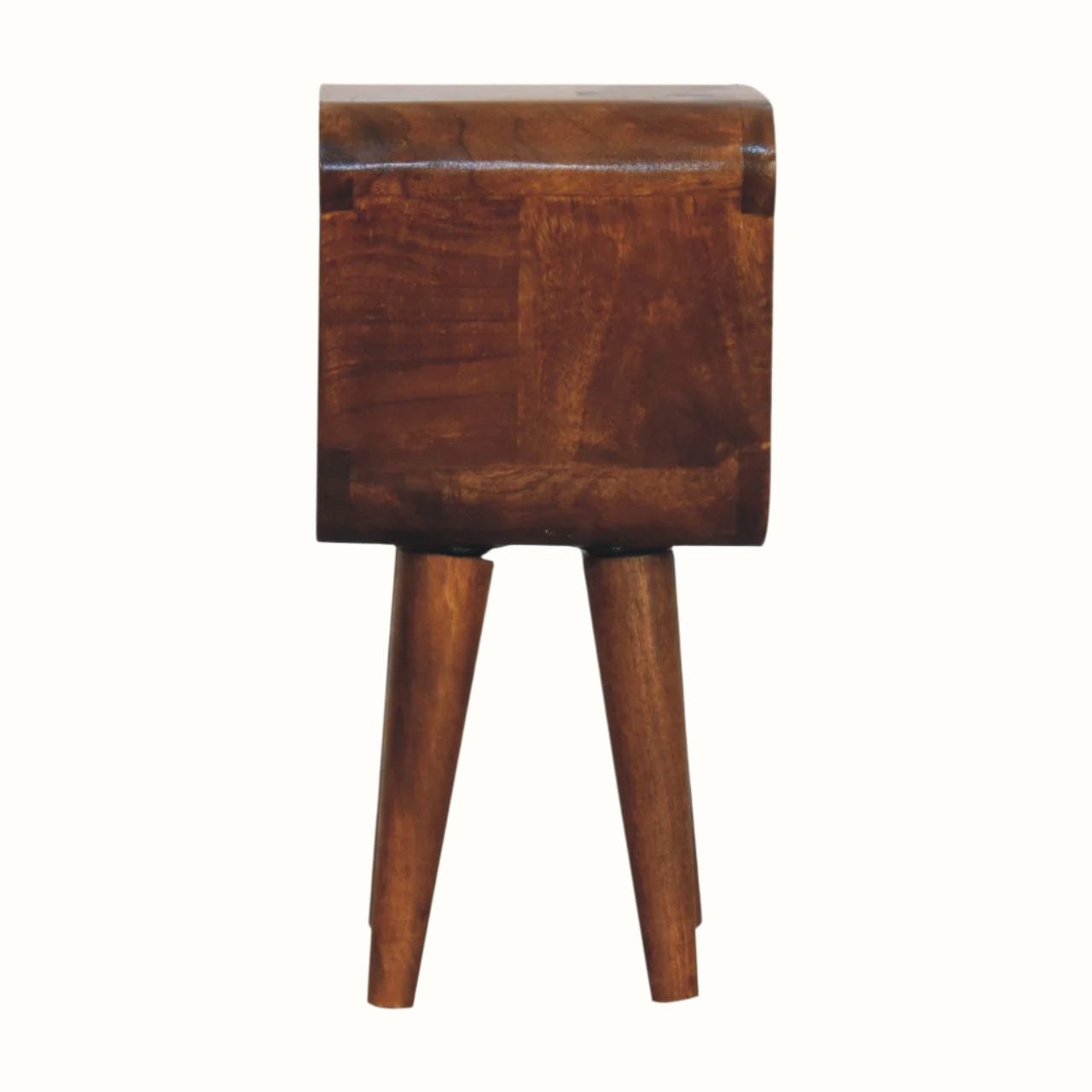 Bokel Home Bedside Tables Leckie Bedside Table, Mini - Chestnut