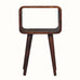 Bokel Home Bedside Tables Leckie Bedside Table, Small - Chestnut