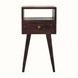 Bokel Home Bedside Tables Littler Bedside Table, Small - California Walnut