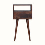Bokel Home Bedside Tables Littler Bedside Table, Small - Cherry