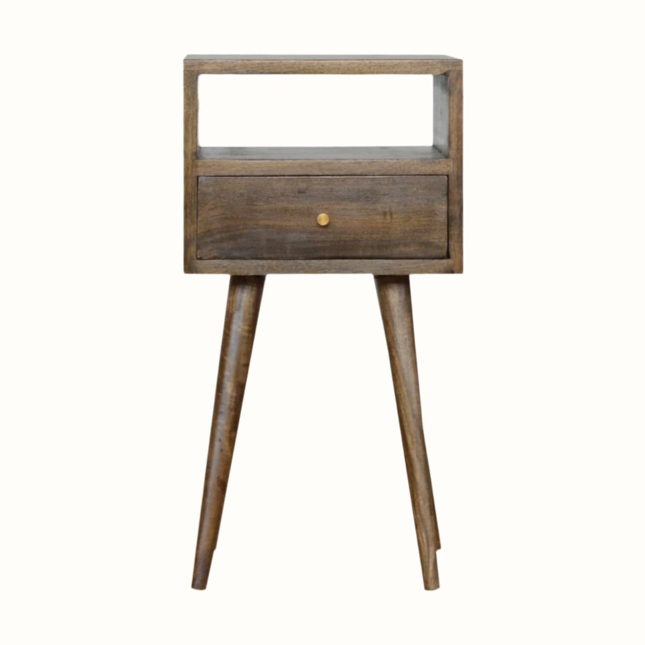 Bokel Home Bedside Tables Littler Bedside Table, Small - Grey Wash