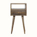 Bokel Home Bedside Tables Littler Bedside Table, Small - Grey Wash